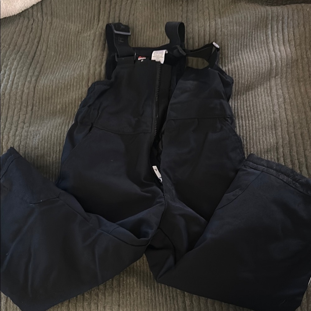 Gerry - Black Snow Bib Overalls